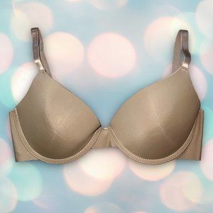 Prima Valentina Women’s Beige Nude Underwire T-Shirt Bra Size 36C